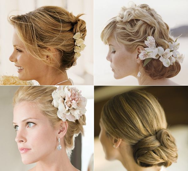 The Relaxed Updo for an Amorous, Dainty Wedding Hairstyle 