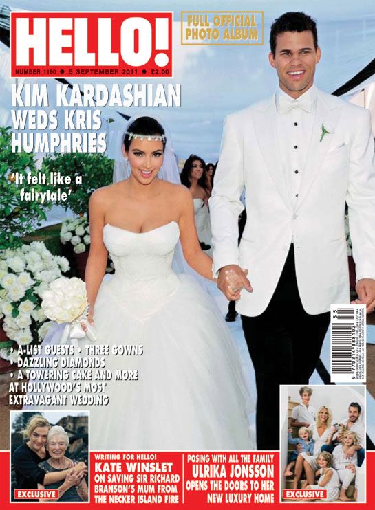 The official photo album of Kim Kardashian and Kris Humphries's wedding only