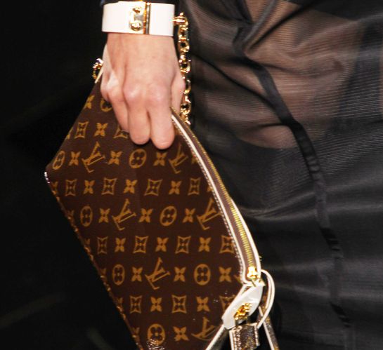 The fetishinspired show featured models handcuffed to handbags and dressed