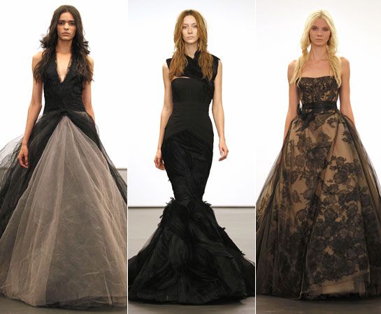 Witch dress would you wear Vera Wang goes goth with new bridal collection