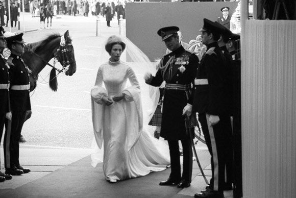 Iconic weddings Princess Anne and Mark Phillips