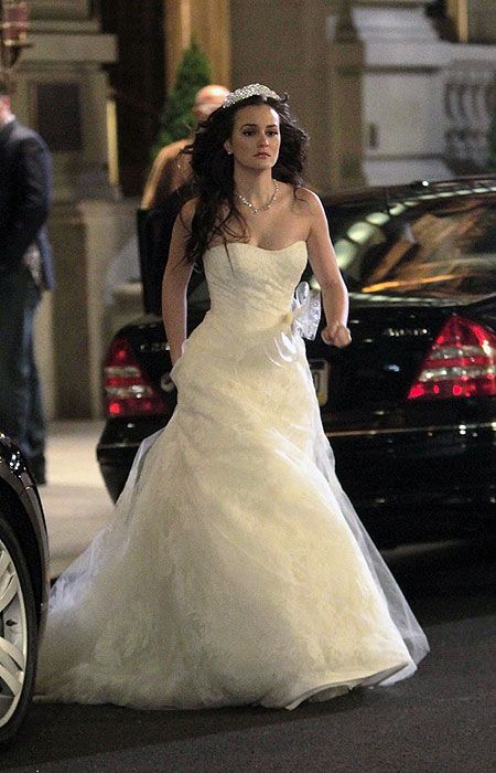 Leighton Meester Wedding Dress