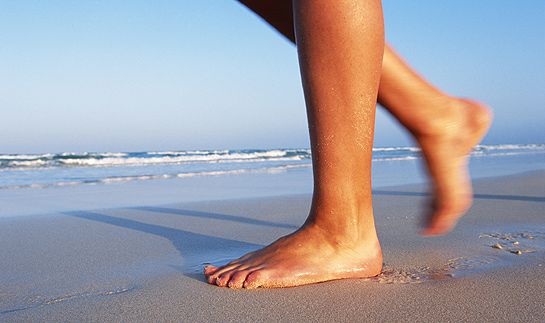 Health & beauty benefits of walking on the beach | HELLO!