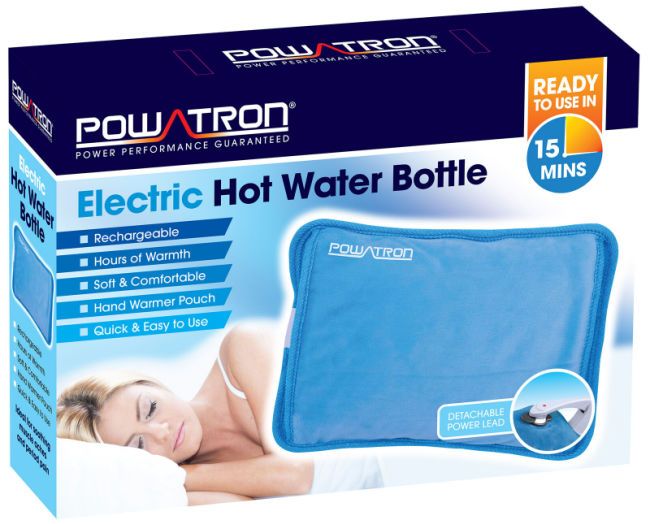 powatron electric rechargeable best hot water bottle