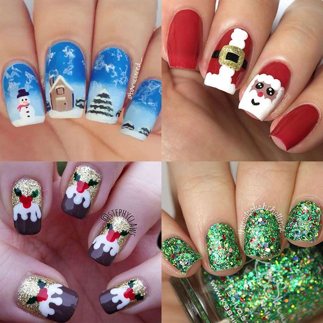 The best Christmas nail art ideas - Photo 1