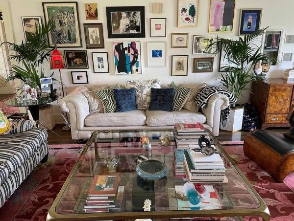 Photo: la maison de Christina Hendricks en Los Angeles, California, USA.
