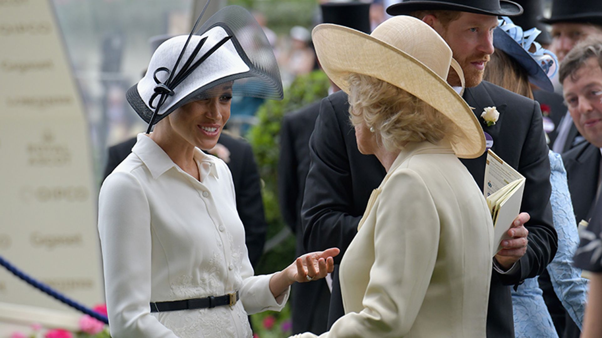Camilla Parker Bowles and MEGHAN markle