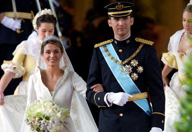 Prince Felipe and Princess Letizia wedding