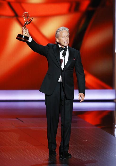 Michael Douglas at the 2013 Emmy Awards