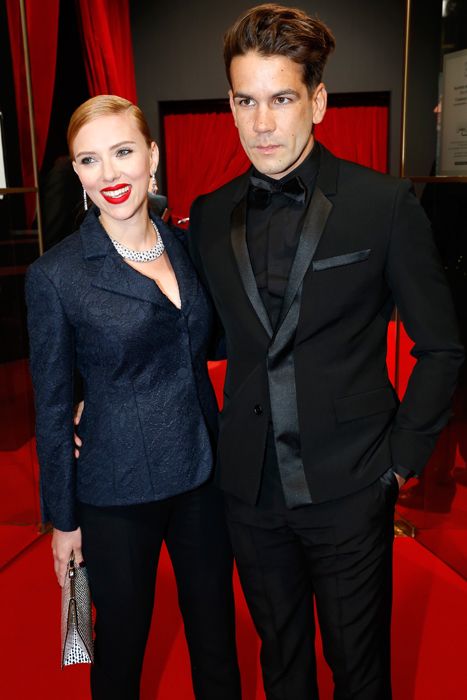 Scarlett Johansson and Romain Dauriac 