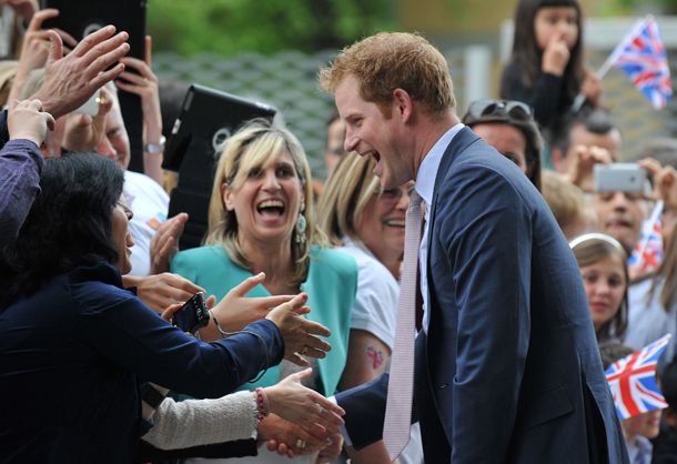 Prince Harry on royal tour of Italy 