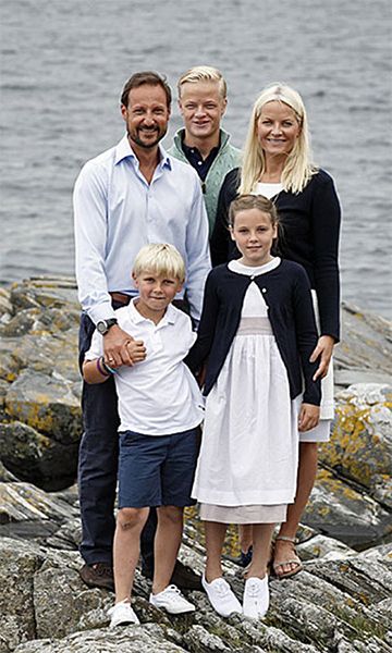 Crown Prince Haakon of Norway and Princess Mette-Marit 