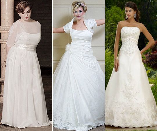 wedding dresses for full figured brides