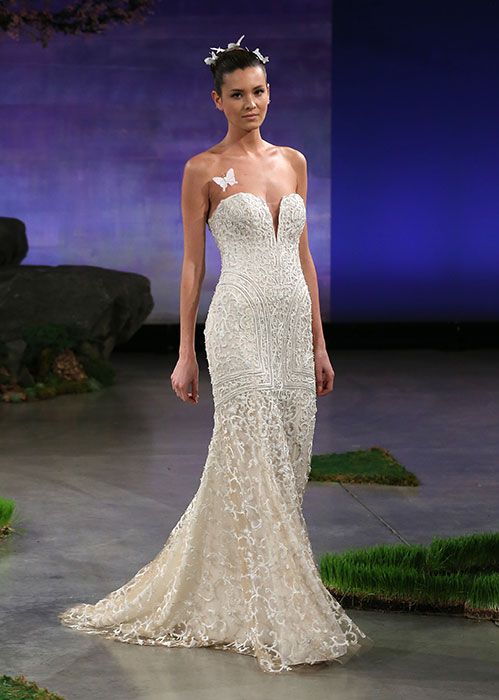 Wedding dresses online as featured in New York Bridal Week | HELLO!