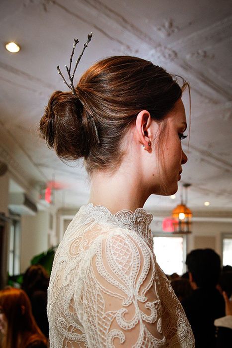 Wedding hair: the best bridal inspiration from the catwalk | HELLO!