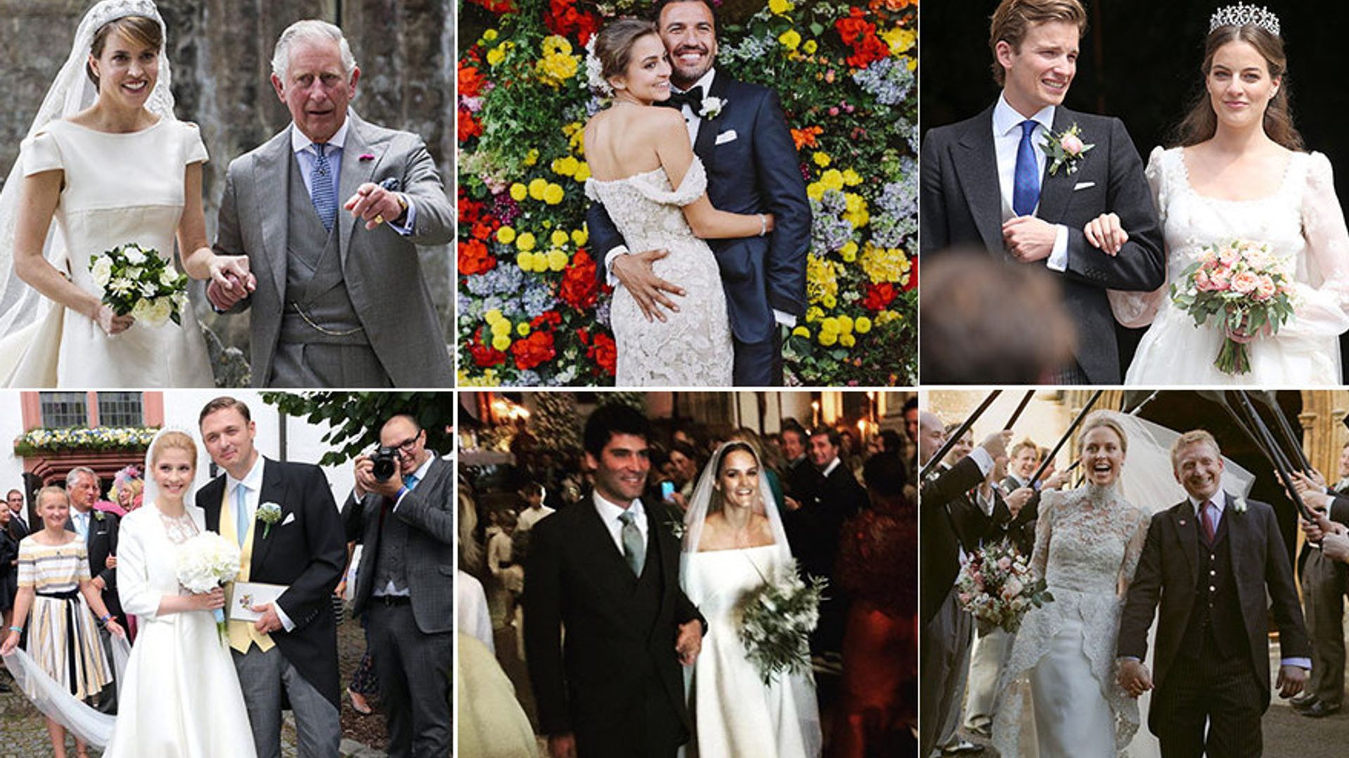 The most beautiful society weddings of 2016