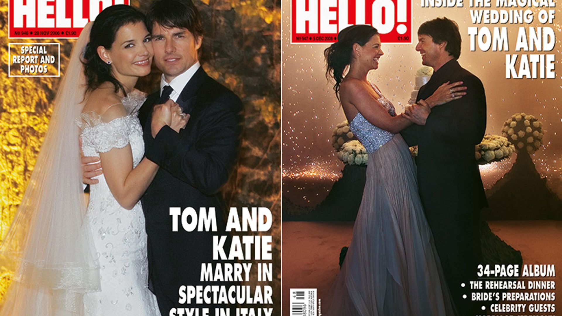 Image result for Tom Cruise and Katie Holmes wedding