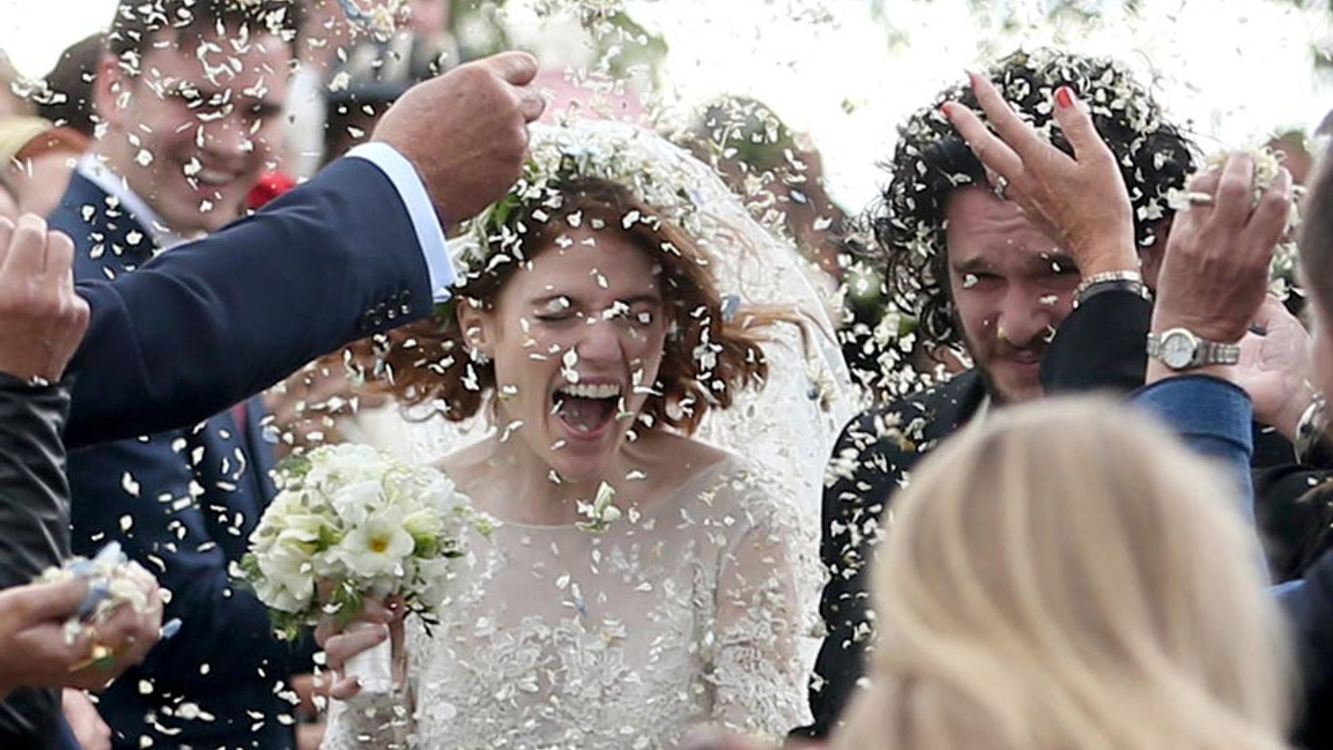Game of Thrones star Kit Harington marries Rose Leslie: all the pictures
