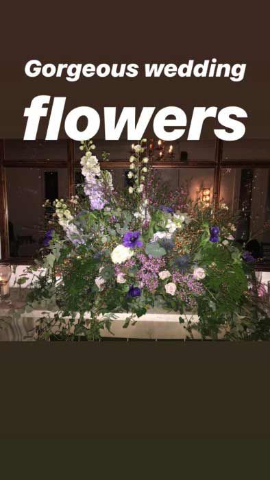 EastEnders-actress-Laurie-wedding-flowers