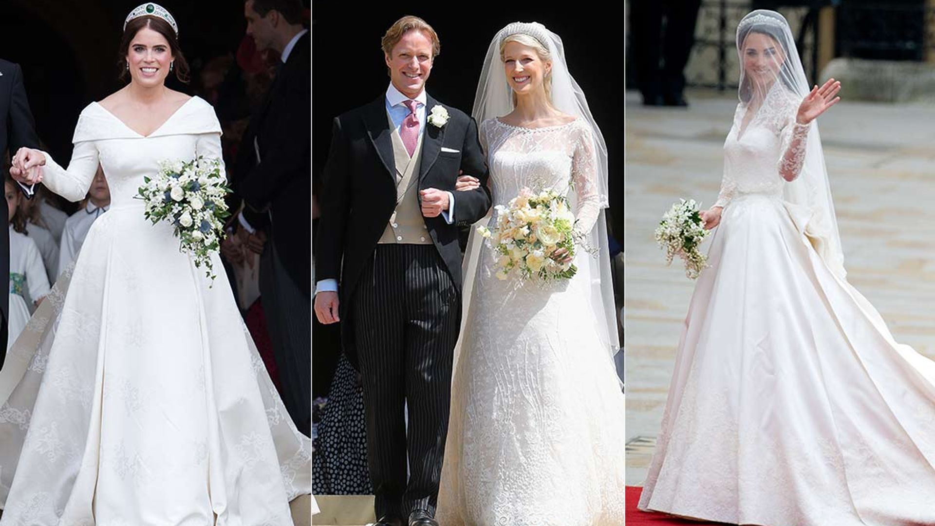 Meet the royal wedding dress designers behind Lady Gabriella, Meghan & Kate's gowns