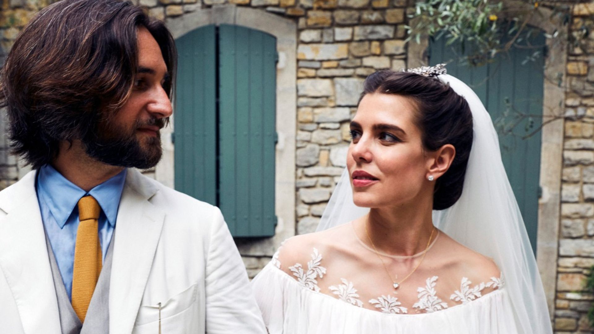 Grace Kelly's granddaughter Charlotte Casiraghi holds second wedding ceremony - see pics