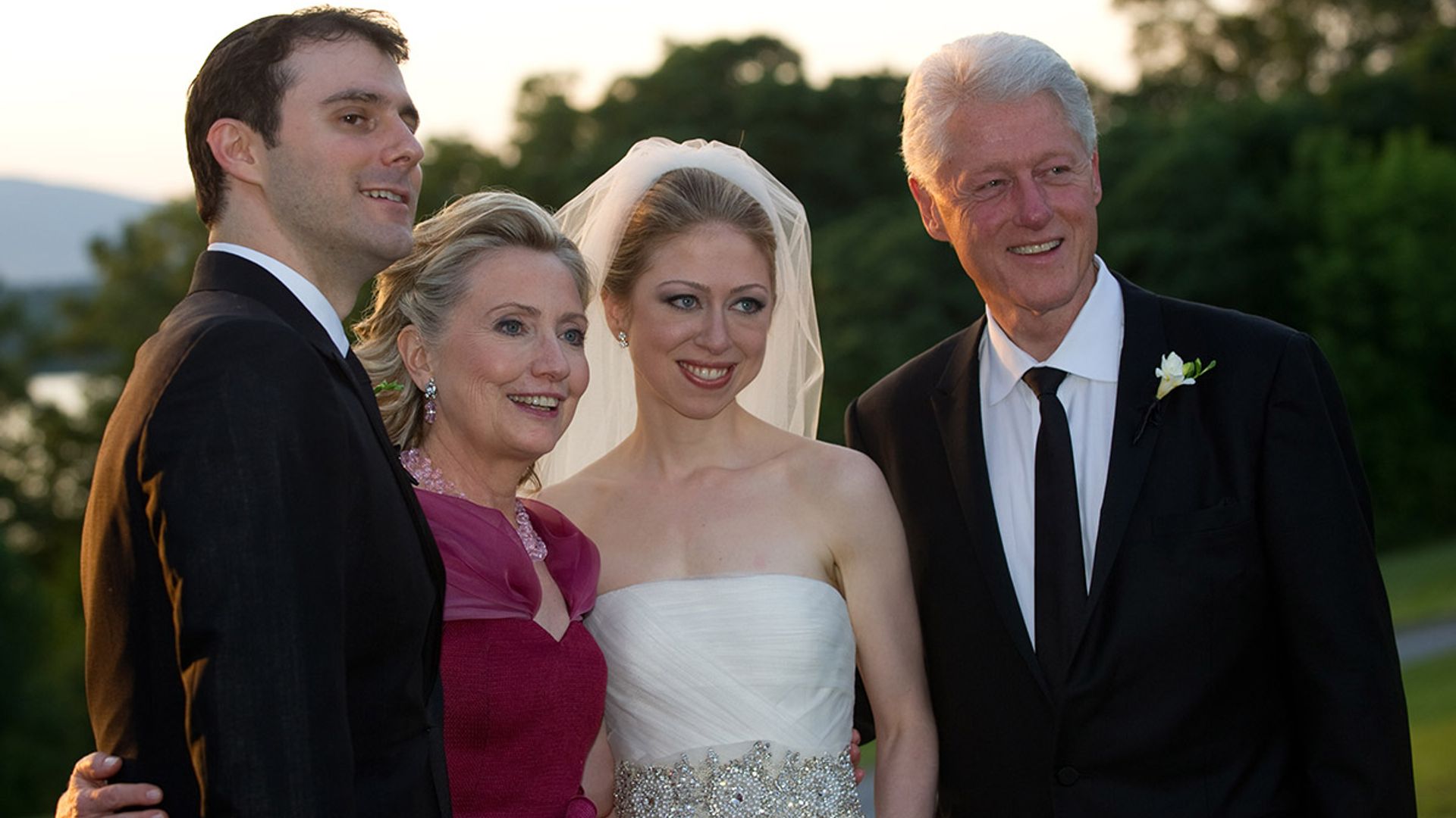 Hillary Clinton shares beautiful wedding photo for a special reason