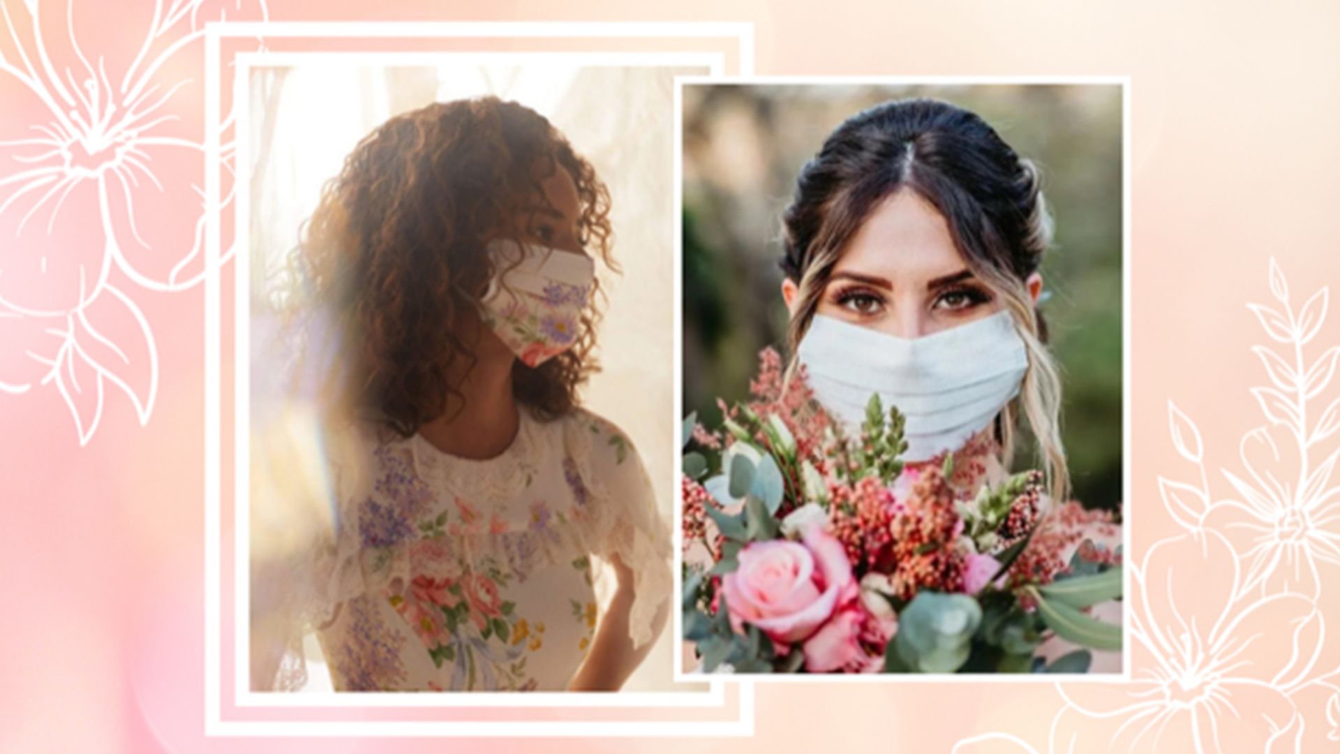 23 stylish wedding face masks and coverings to say 'I do' to