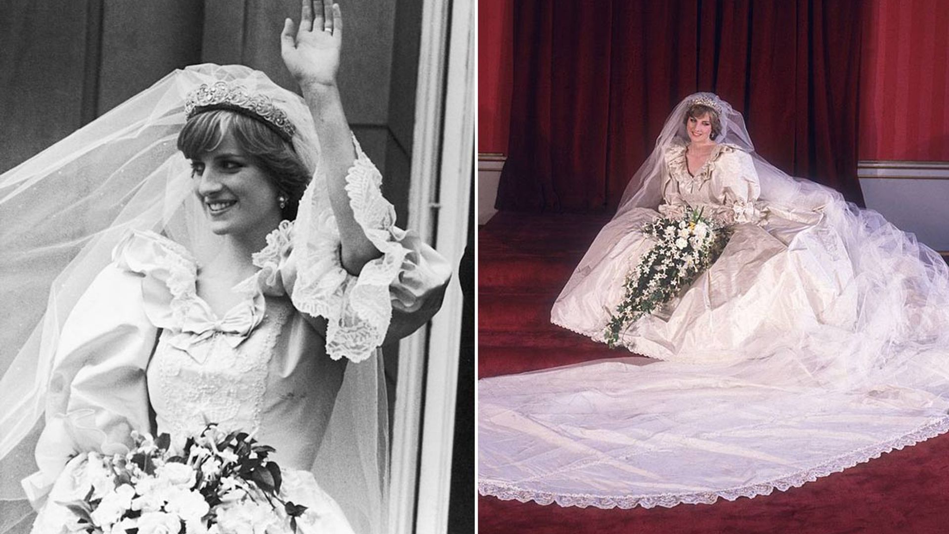 Princess Diana's wedding dress featured a secret detail - exclusive interview with David Emanuel