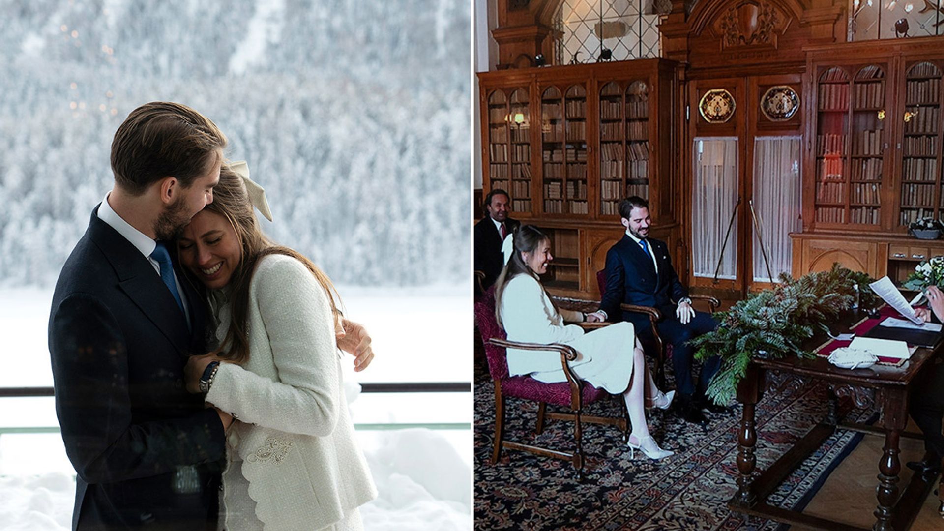 Princess Diana's godson Prince Philippos' royal wedding to Nina Flohr – photos