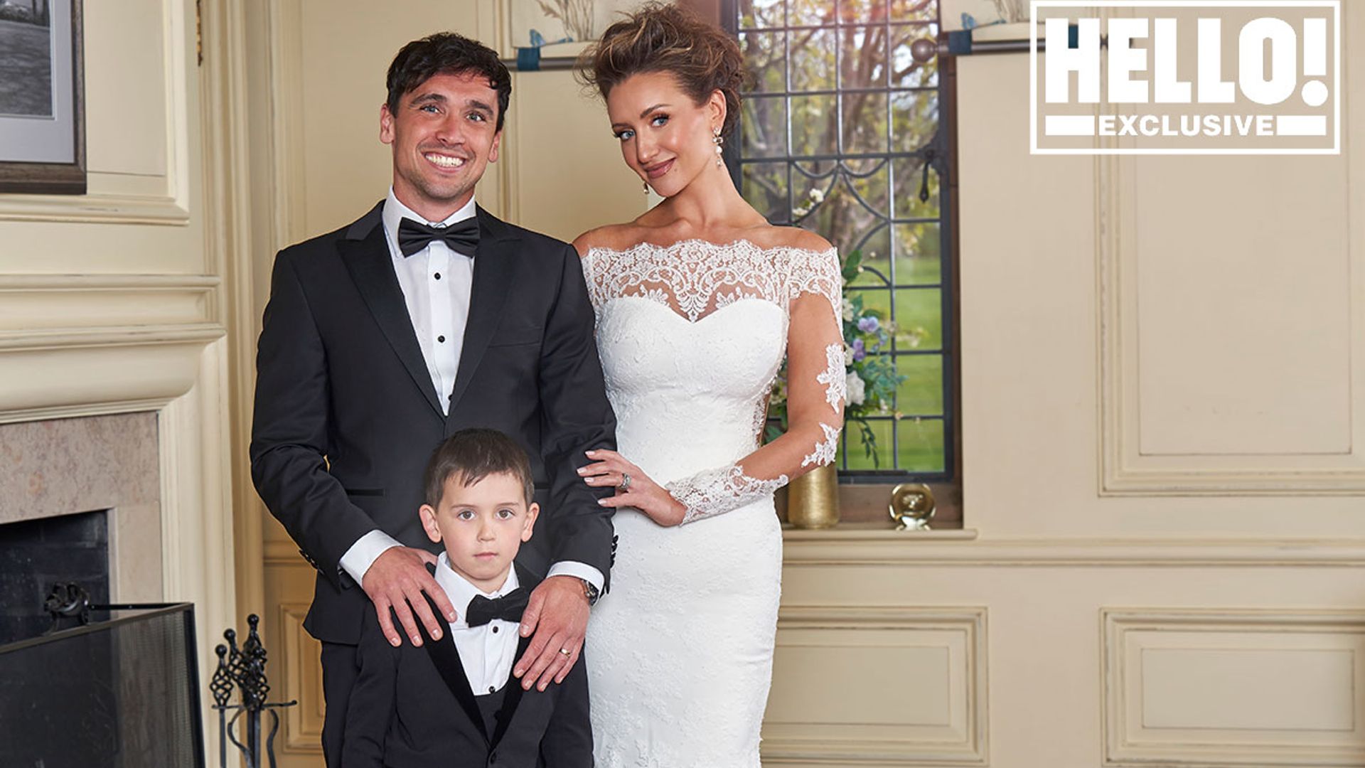 Catherine Tyldesley rewears wedding dress as she marks special anniversary - EXCLUSIVE