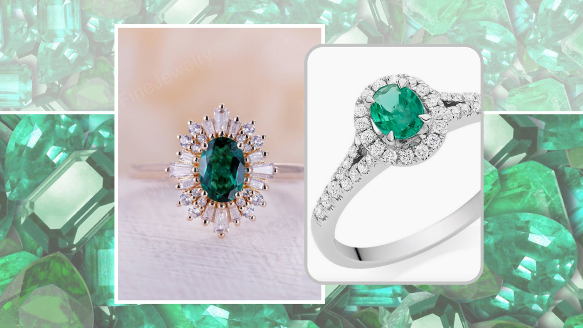 11 best emerald engagement rings - and their special meaning