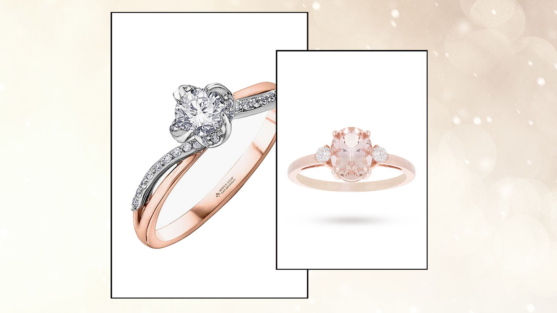12 beautiful rose gold engagement rings to say yes to