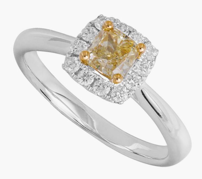 yellow-diamond-halo-ring