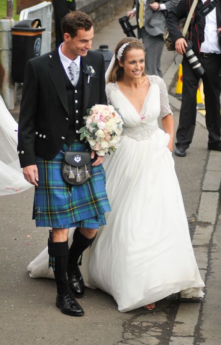 Andy Murray’s wife Kim’s wedding dress had major Kate Middleton vibes