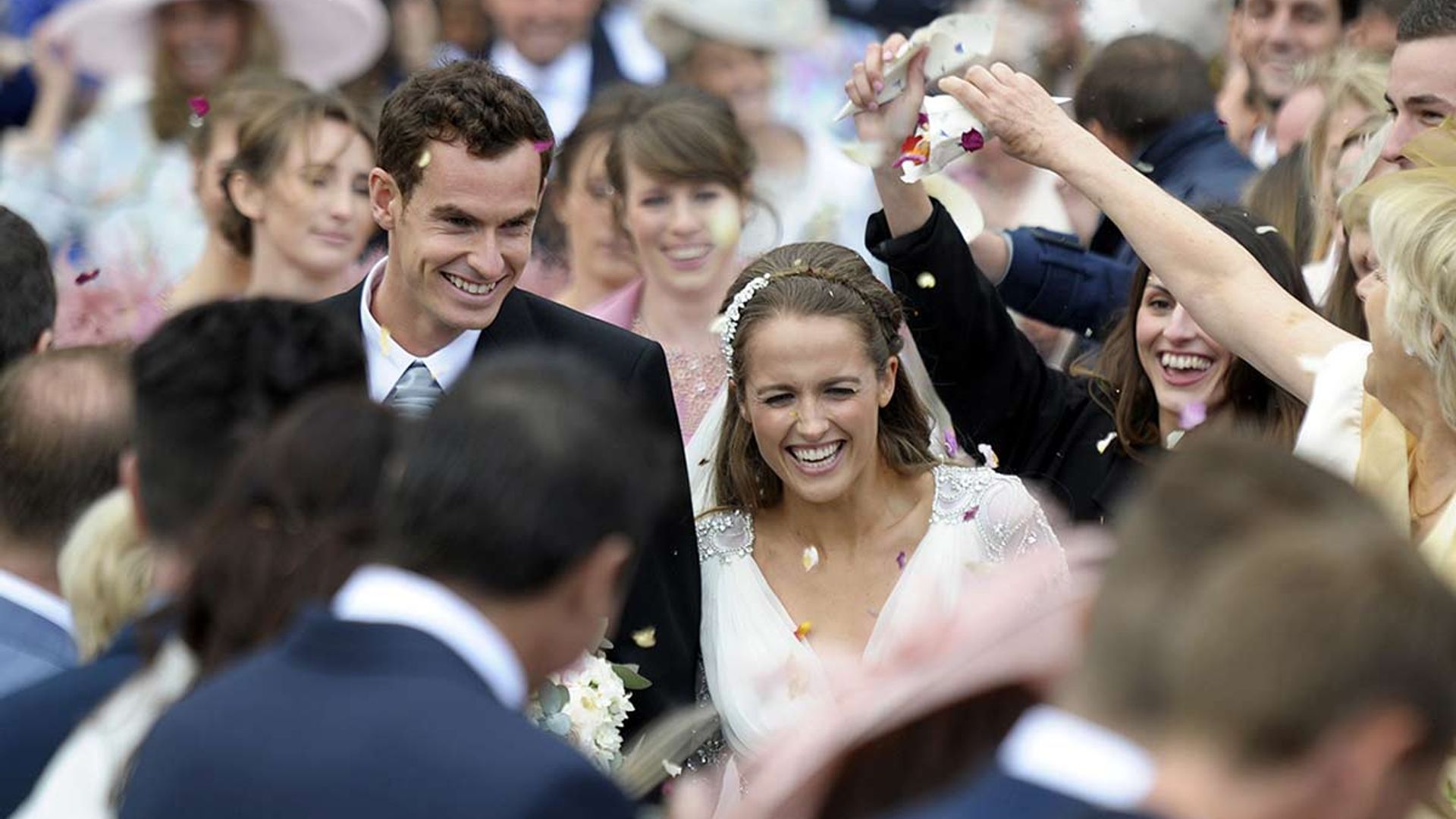 Andy Murray's wife Kim's wedding dress had major Kate Middleton vibes
