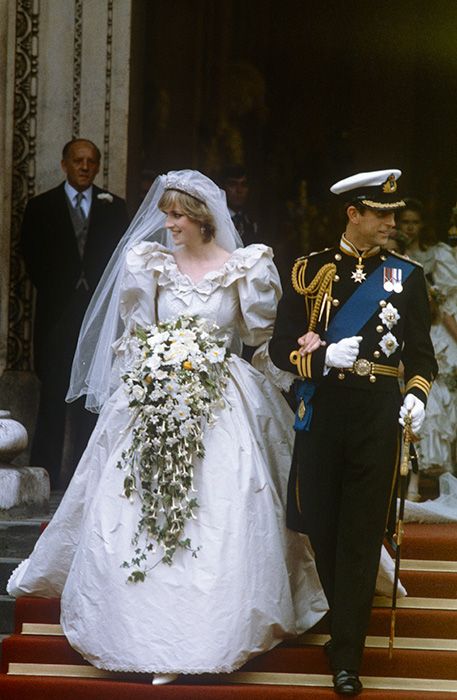 Princess Diana wedding flowers
