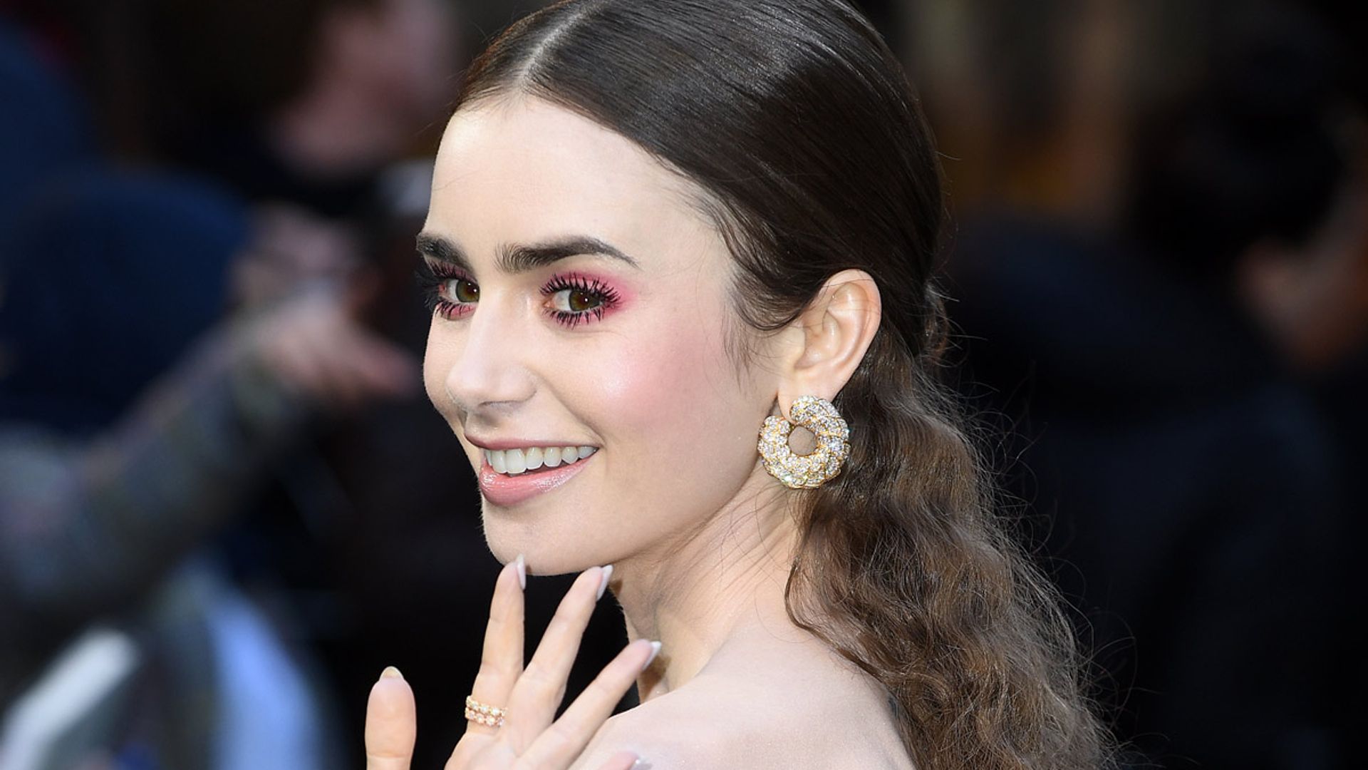 Lily Collins shares stunning unseen wedding photos for special occasion