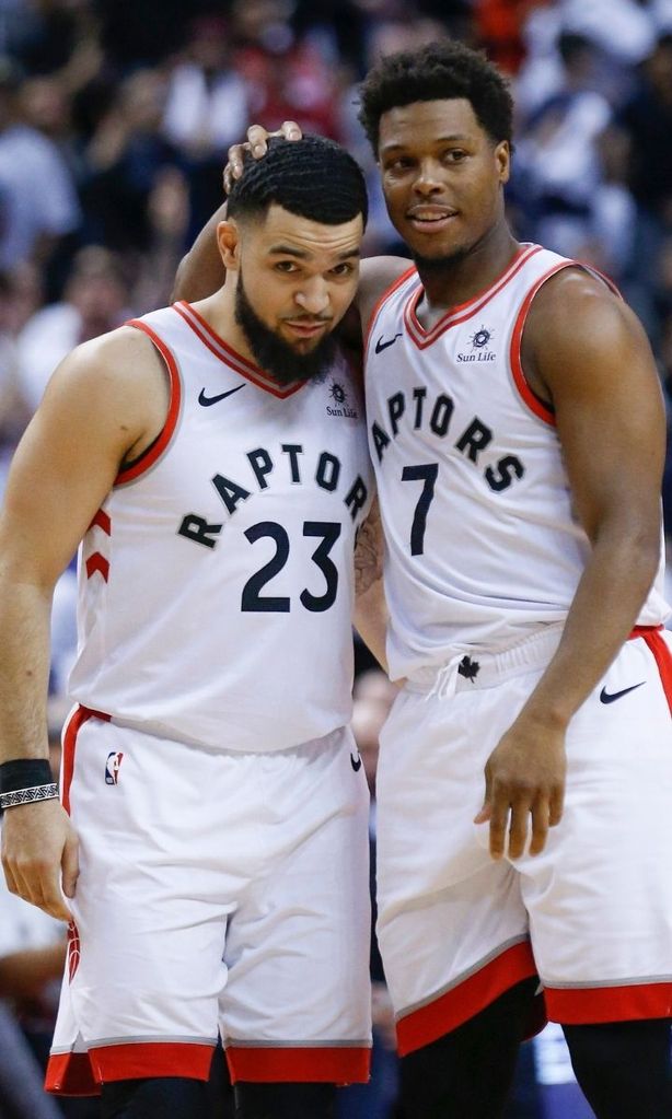 Fred VanVleet and Kyle Lowry
