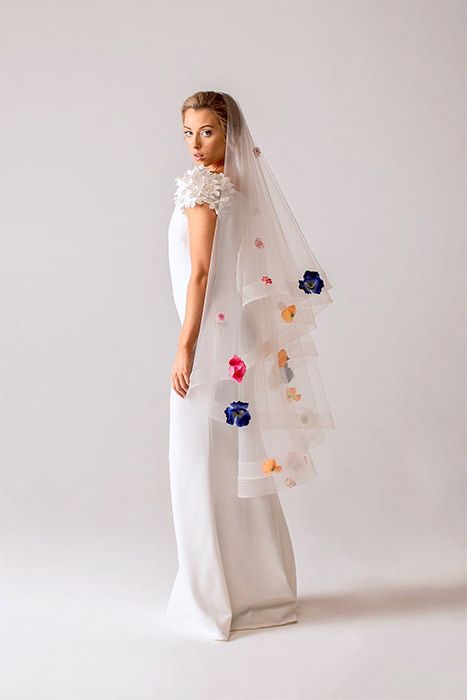 Coloured-floral-wedding-veil