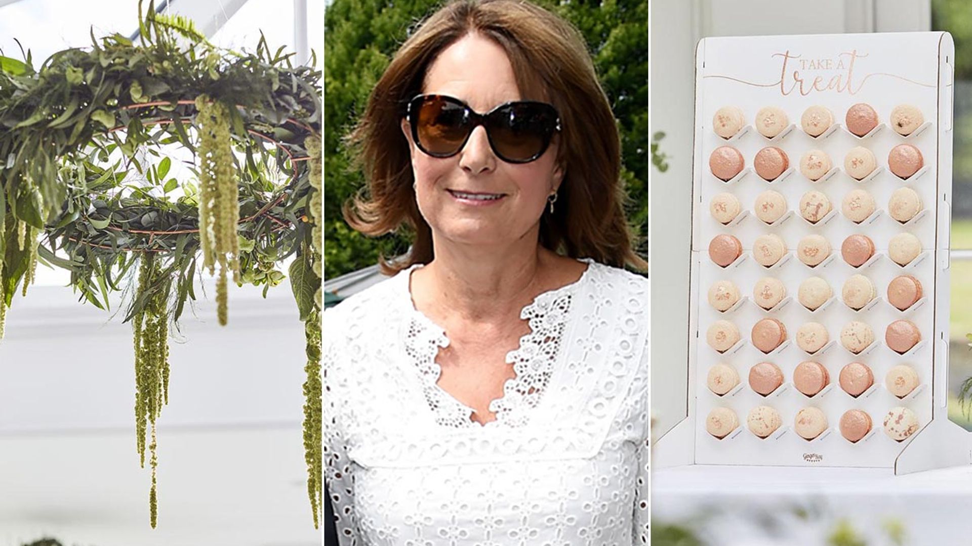 Kate Middleton's mother Carole's wedding decor is even more elegant than we imagined