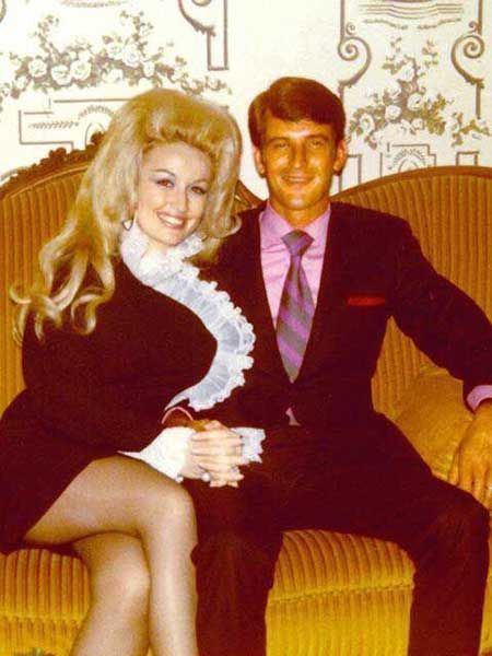 Dolly Parton and Carl Dean young