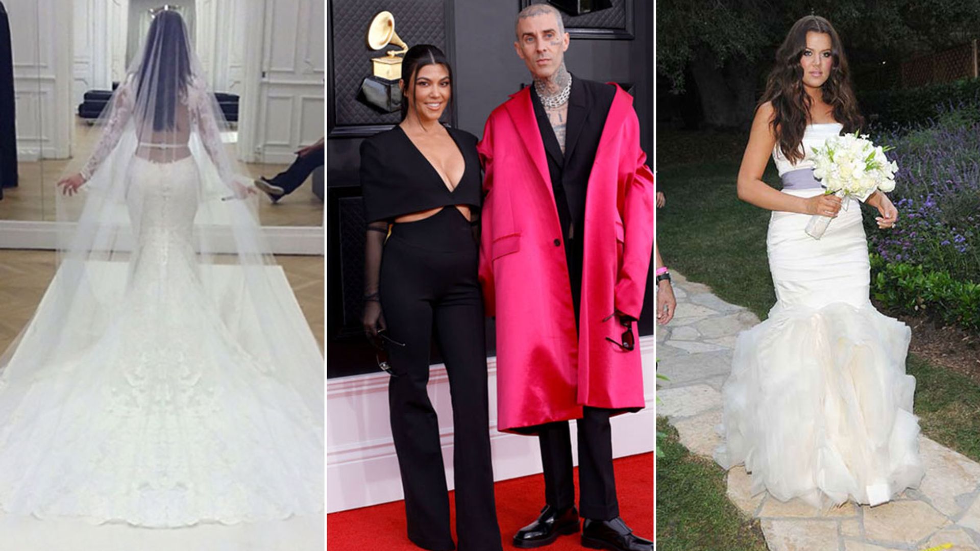 Kourtney Kardashian's wedding was polar opposite to sisters Kim and Khloe's