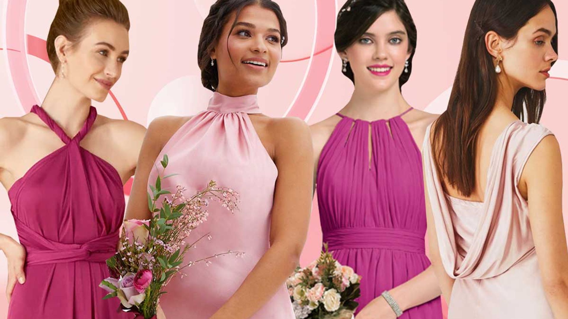 Best pink bridesmaid dresses 2022: From dusty to blush to mauve to wear for every type of wedding
