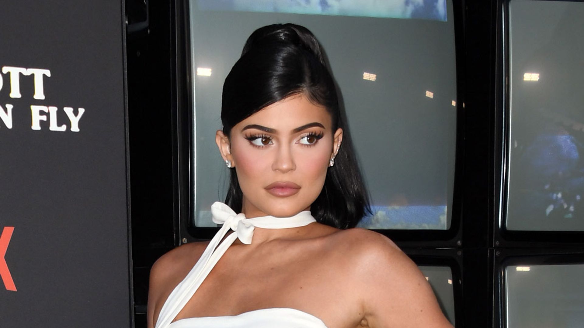 Kylie Jenner pictured with second bridal gown and sparkling diamond ring