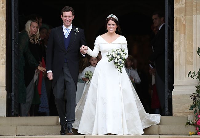 princess eugenie and jack brooksbank at royal wedding