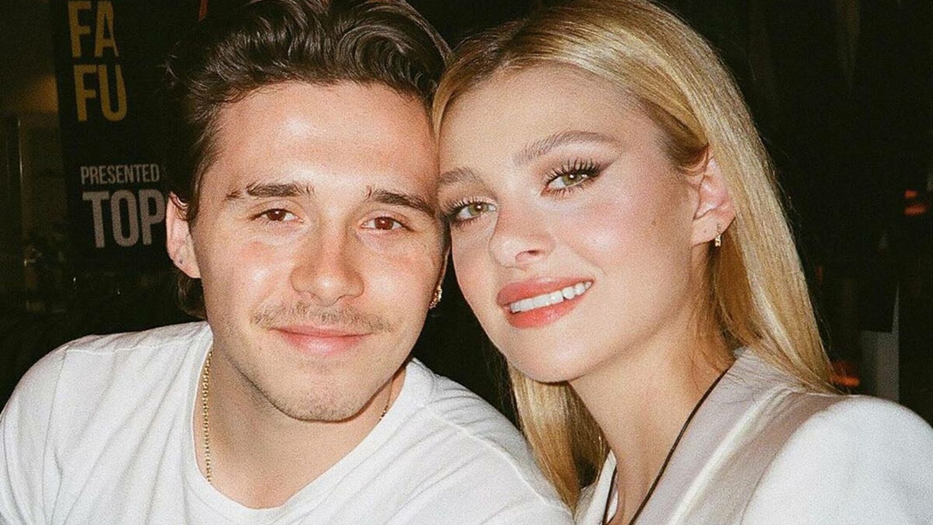 Brooklyn Beckham's unseen wedding photo featuring sister Harper revealed – and it's so special
