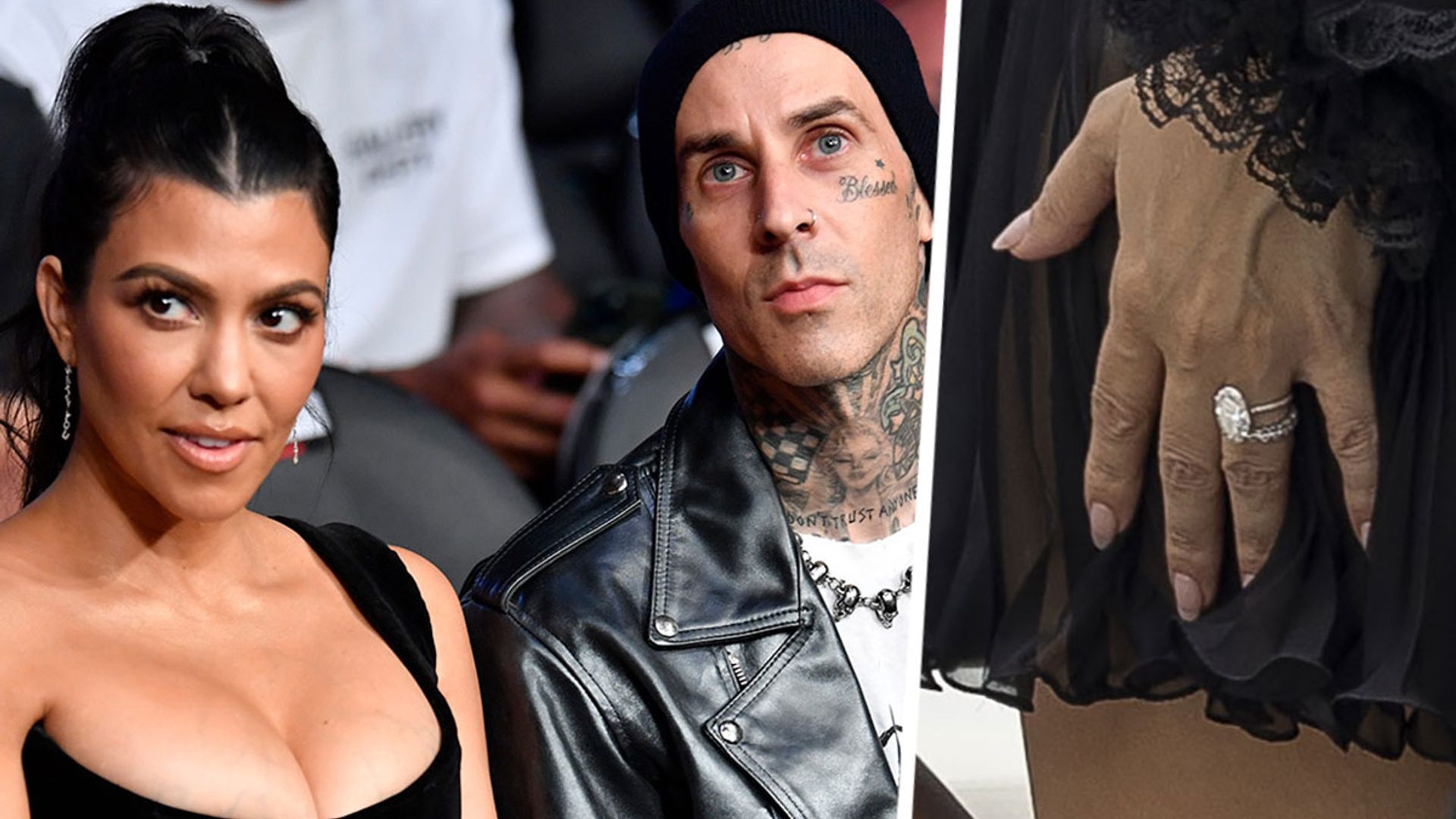 Kourtney Kardashian and Travis Barker's $30k matching wedding rings will surprise you