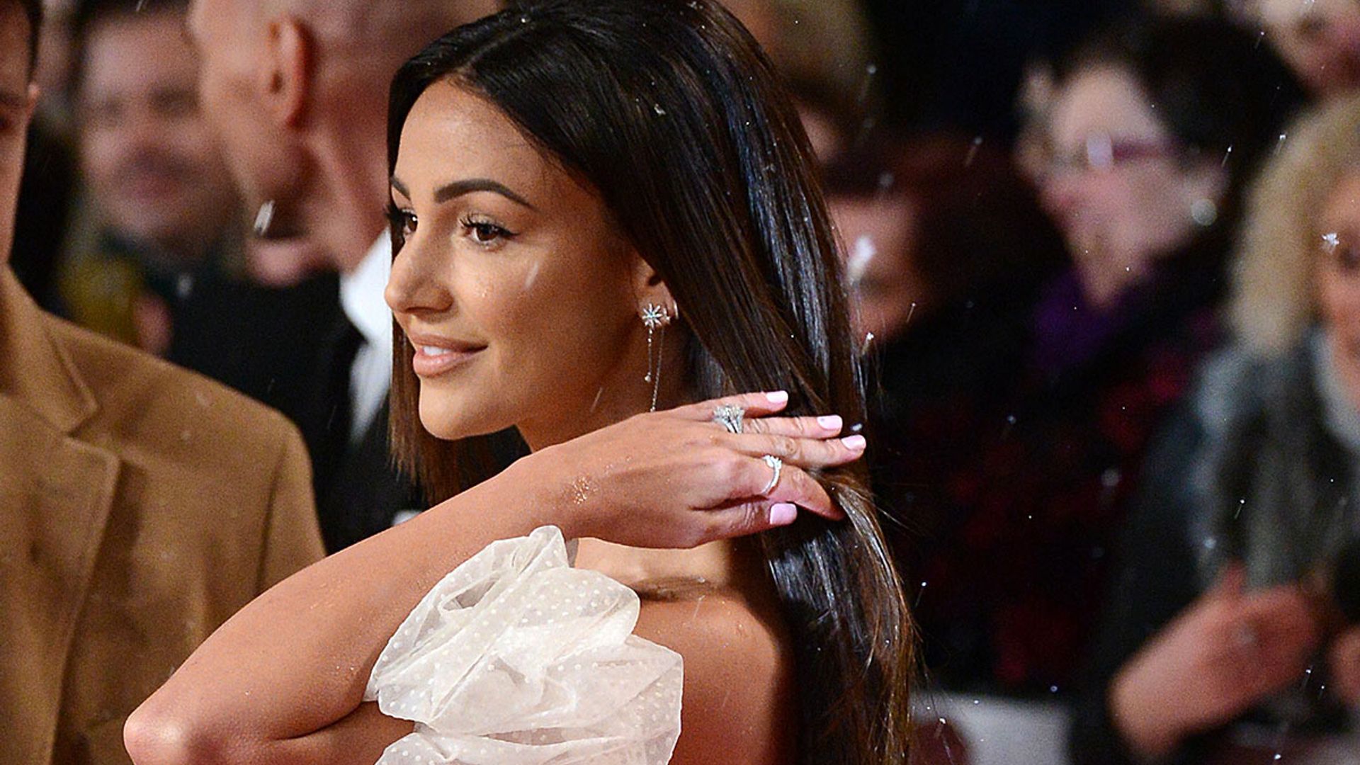 Michelle Keegan's unseen wedding snap shows the back of her dress - wow