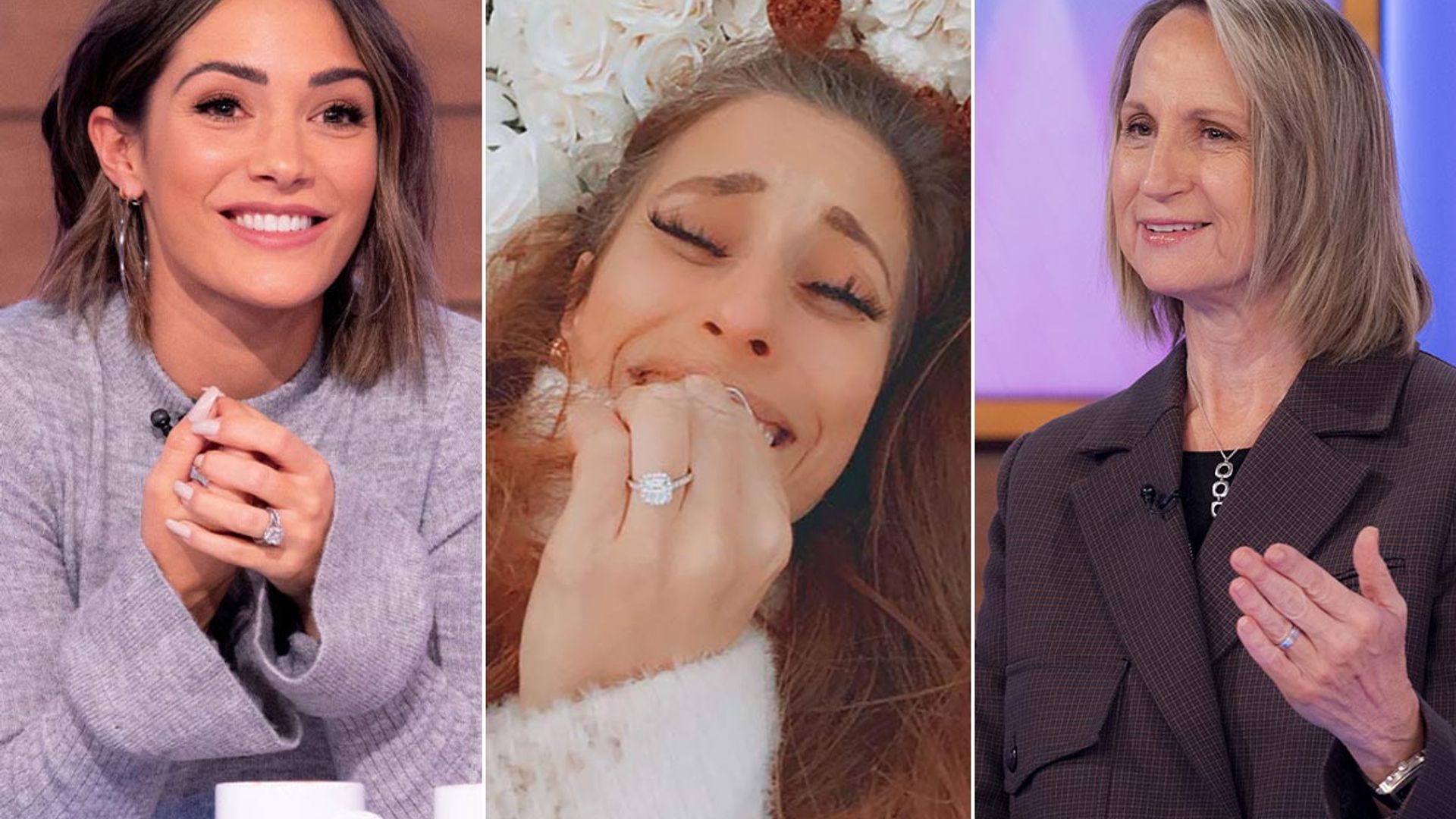 13 Loose Women stars with unforgettable engagement rings – photos