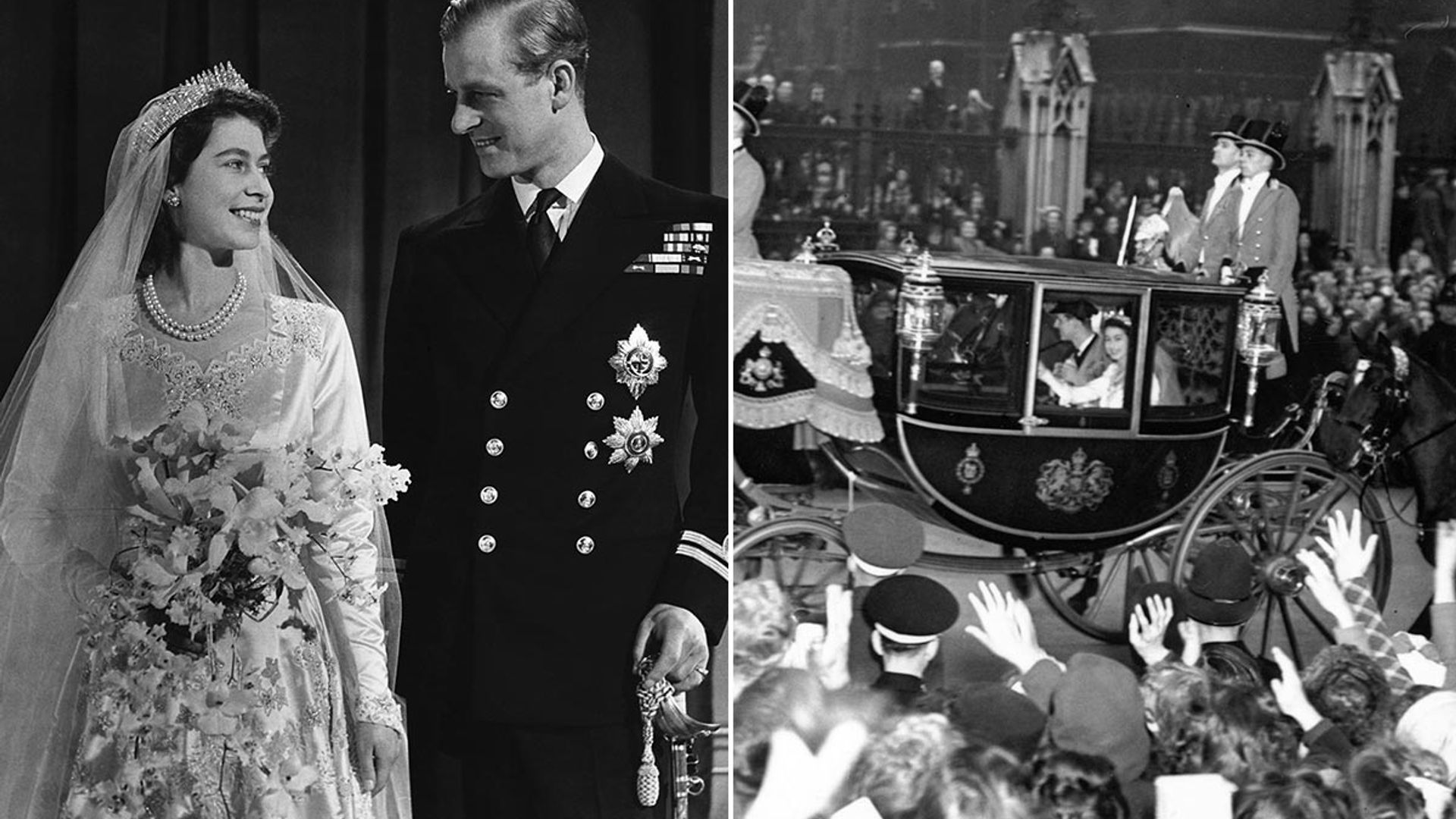 The Queen and Prince Philip's historic royal wedding photos will bring a tear to your eye